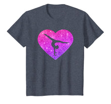 Load image into Gallery viewer, Cute Gymnastics Heart Gift For Girls Teens And Women T-Shirt-3198880
