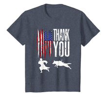 Load image into Gallery viewer, Zero Bark Thirty Thank Hero Dog T-Shirt
