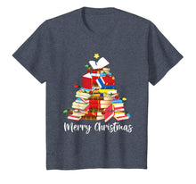 Load image into Gallery viewer, Reading Books Tree Librarian Nerd Christmas Gifts T-Shirt
