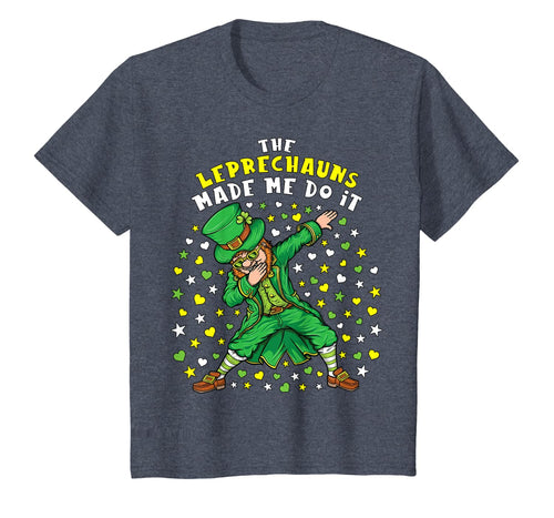 The Leprechauns Made Me Do It St Patrick's Day Leprechaun T-Shirt-556406