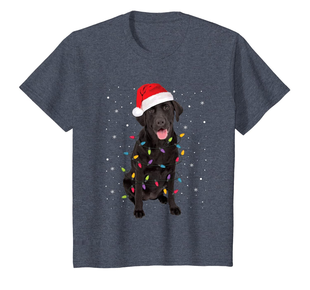 Christmas Labrador Retriever Dog Black Lab Lover Gifts T-Shirt-613466