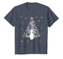 Load image into Gallery viewer, Christmas Tree Cat Kitten for Winter Holidays Cool Design T-Shirt
