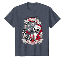 Load image into Gallery viewer, Nice or naughty Nightmare Before xmas scary gift T-Shirt
