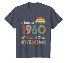 Load image into Gallery viewer, Vintage 1960 Made in 1960 60th birthday 60 years old Gift T-Shirt-542691
