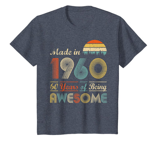 Vintage 1960 Made in 1960 60th birthday 60 years old Gift T-Shirt-542691