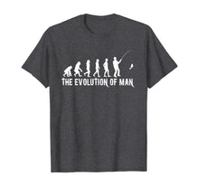 Load image into Gallery viewer, THE EVOLUTION OF FISHERMEN OR MEN FUNNY FISHING LOVER GIFT T-Shirt
