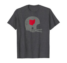 Load image into Gallery viewer, Vintage Football Helmet Shirt State of Ohio Tshirt
