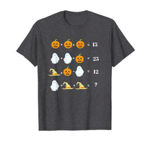 Load image into Gallery viewer, Halloween Math Equations Shirt for Math Teachers T-Shirt
