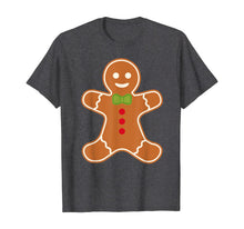 Load image into Gallery viewer, Cookie Gingerbread Cookie Man Apparel, Christmas Mens Boys T-Shirt
