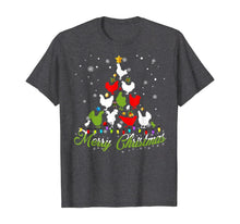 Load image into Gallery viewer, Christmas Tree Merry Christmas Chicken Lover Gift T-Shirt
