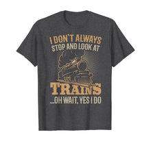 Load image into Gallery viewer, Vintage Train Funny Railway Locomotive Railroad Trains Gift T-Shirt
