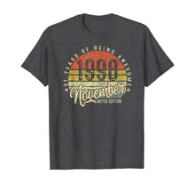 Load image into Gallery viewer, Vintage November 1998 21st Birthday Gifts 21 Years Old T-Shirt
