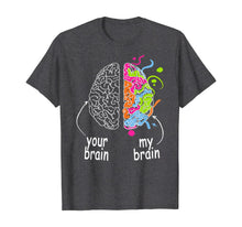 Load image into Gallery viewer, Neurodiversity brain Gift idea for Dyslexia ADHD Autism ASD T-Shirt
