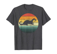 Load image into Gallery viewer, Sea Otter Shirt Sunset Retro Vintage 70s Animal Nature Lover T-Shirt
