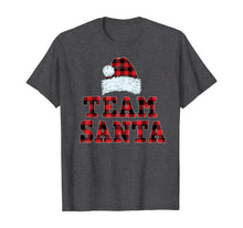 Load image into Gallery viewer, Team Santa Buffalo Plaid Christmas Family Matching Pajamas T-Shirt

