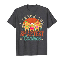 Load image into Gallery viewer, I teach the smartest Cookies Vintage Gingerbread Teacher T-Shirt
