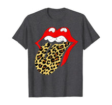 Load image into Gallery viewer, Red Lips-Leopard Tongue-iconic band Vintage men women T-Shirt
