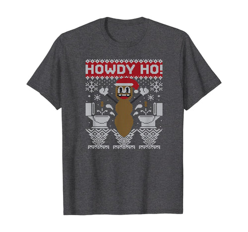Mr. Hankey The Christmas Poo Ugly Christmas Tegridy Farms T-Shirt