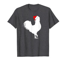 Load image into Gallery viewer, Rooster Santa Hat Merry Christmas Matching Family Pajama T-Shirt
