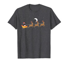 Load image into Gallery viewer, Christmas Penguin Riding Sled With Santa Hat Cute Funny Gift T-Shirt-1986845
