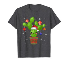 Load image into Gallery viewer, Cactus Christmas Tree Gift Santa Xmas Succulent Plant Lovers T-Shirt
