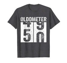 Load image into Gallery viewer, Oldometer 49-50 Tee 50th Birthday Funny Gift Men Women T-Shirt
