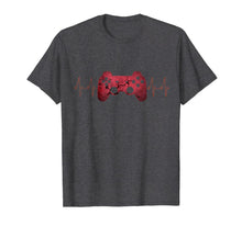 Load image into Gallery viewer, Gamer Heartbeat Video Games Gaming Gift Boys Teens T-Shirt-446098
