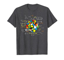 Load image into Gallery viewer, Cool Math Rubix Cube Shirt Funny Rubik Cube Math Lovers Gift T-Shirt-209895

