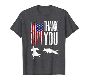 Zero Bark Thirty Thank Hero Dog T-Shirt