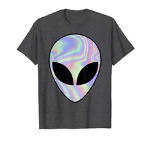 Load image into Gallery viewer, Alien Head T Shirt Colorful Alien Shirt Rave Tee Believe Ufo
