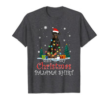 Load image into Gallery viewer, Christmas Rottweiler Pajama Lights Funny Gift Love Dog T-Shirt
