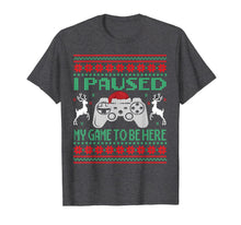 Load image into Gallery viewer, I Paused My Game To Be Here Ugly Christmas Video Gamer Boys T-Shirt
