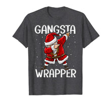 Load image into Gallery viewer, Gangsta Wrapper Funny Dabbing Santa Christmas Gift Men Kids T-Shirt
