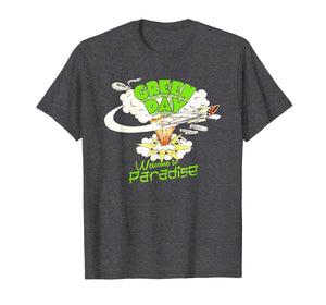 New Green day Tshirt welcome to paradise design gift