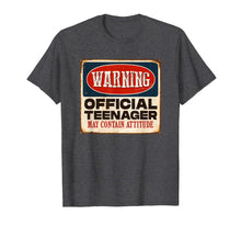 Load image into Gallery viewer, Funny 13th Birthday T Shirt Official Teenager 13 Years Old

