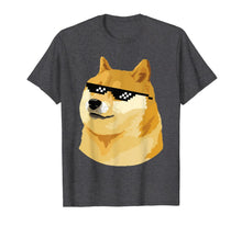 Load image into Gallery viewer, Doge T-shirt with deal with it glasses
