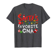 Load image into Gallery viewer, Santa's Favorite CNA Christmas Lights Xmas Gift T-Shirt
