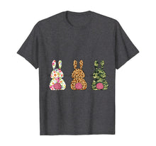 Load image into Gallery viewer, Floral Leopard Camouflage Easter Bunny Flower Rabbit Gift T-Shirt-329059
