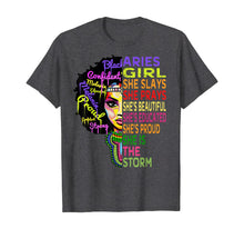 Load image into Gallery viewer, Aries Girl She Slays &amp; Prays - February March Birthday Gift T-Shirt-274410
