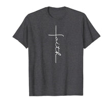 Load image into Gallery viewer, Faith Cross T-Shirt Christian T Shirt for Men Women Kids
