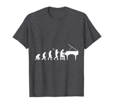 Load image into Gallery viewer, Piano T-Shirt - Evolution Pianist Shirts Music Musician
