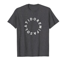 Load image into Gallery viewer, Do Re Mi Fa So La Ti Do Solfeggio Circle T-Shirt
