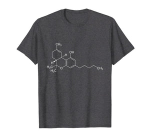 THC Molecule Weed 420 T-Shirt