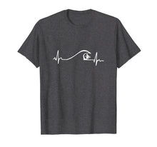 Load image into Gallery viewer, Surfer Surfing Wave Heartbeat T shirt Gifts

