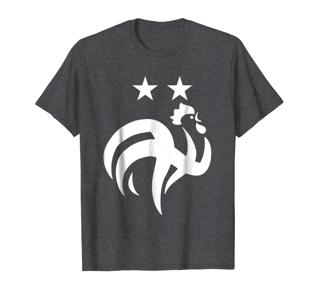 France Soccer Football World Jersey Two Star Rooster Shirt