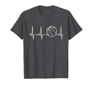 Heartbeat Basketball Shirt Best Basketball Player & FanTee