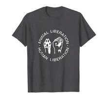 Load image into Gallery viewer, Animal Rights Liberation Vegan Vegetarian T-Shirt

