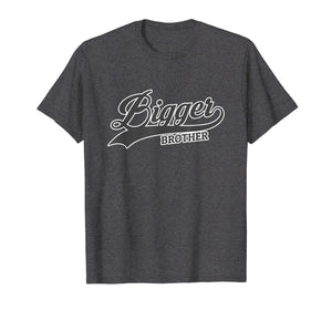 Bigger Brother Sibling Grayscale Shirt