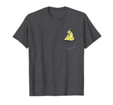 Load image into Gallery viewer, Cockatiel Peeking Out Of A Pocket T-Shirt Bird Lover Tee
