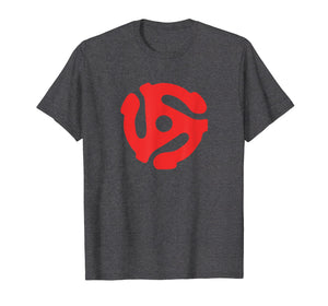 45 RPM ADAPTER DJ SHIRT | Vintage spider record T-SHIRT